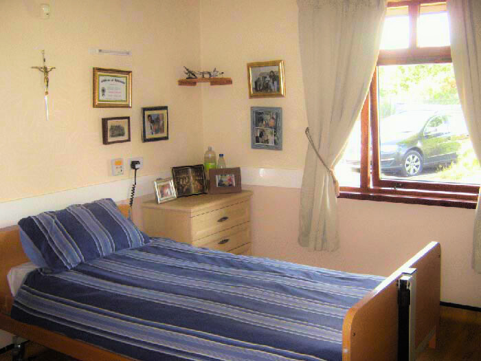 Bedroom in Cumbrae Lodge