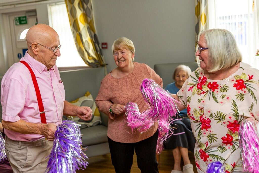 visiting entertainment